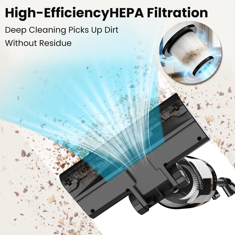 Corded Stick Vacuum Cleaner 600W Powerful Handheld & 3-in-1 Lightweight for Home Pet Hair