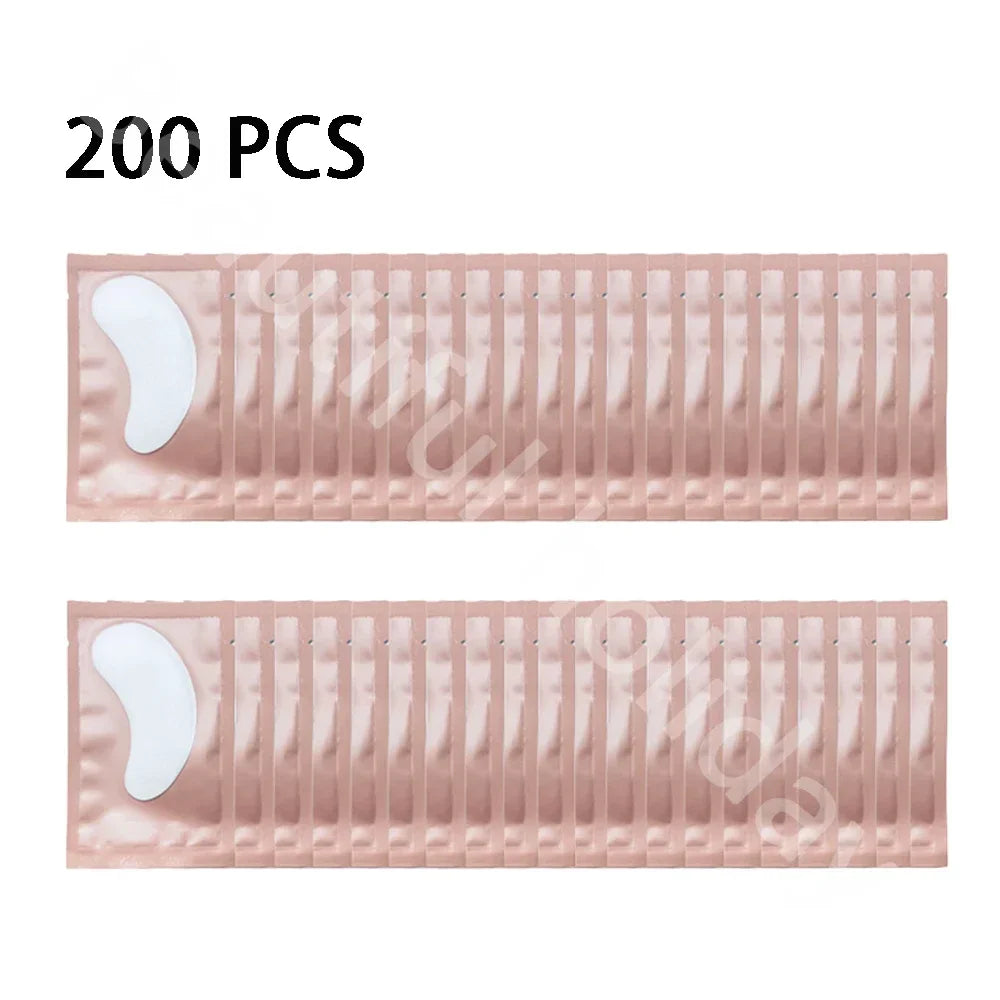 Eyelash Extension Gel Eye Patches 200-500 Pairs Under Eye Pads Hydrogel Stickers