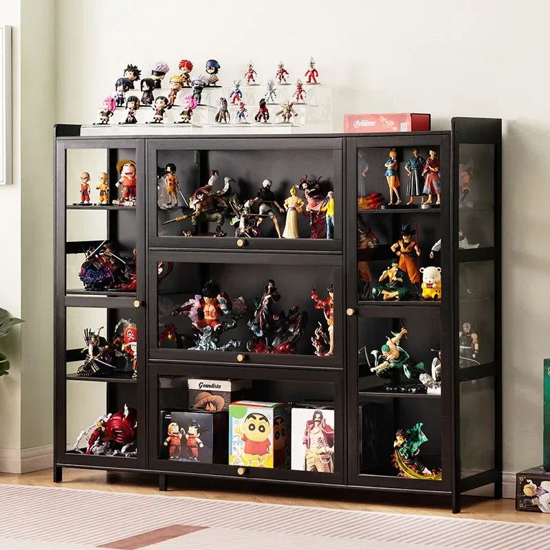 Acrylic Display Cabinet for LEGO Figures Toy Model Showcase Non-Glass Stand Multiple Colors