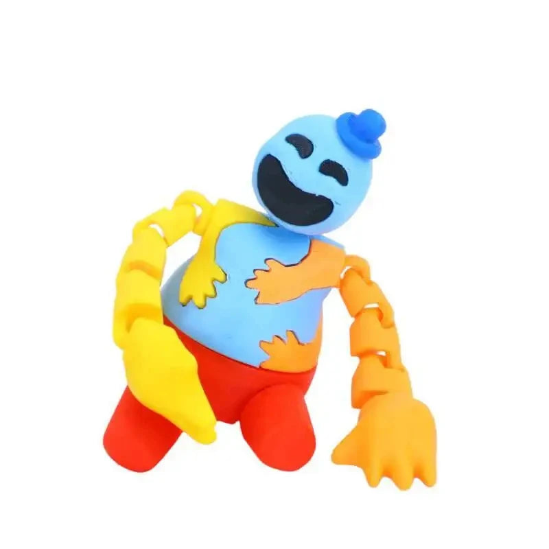 Flexible Joint 3D Print Monster Fidget Toy - Stress Relief Sensory Model Gift