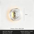 Modern Circular LED Wall Light for Bedroom Living Room Corridor Home Decor