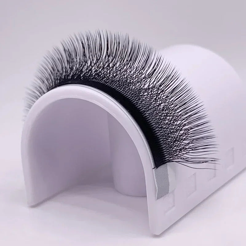 False Eyelash Extensions 5D W Shape Premade Volume Fans Natural Soft Makeup Tools