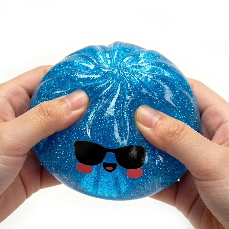 Soft Squishy Halloween Ghost Dumplings - Slow Rebound Stress Relief Toy