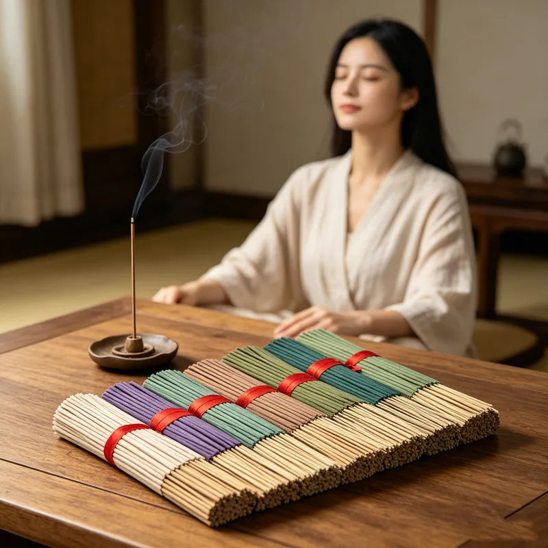 Tropical Rainforest Essential Oil Incense Sticks - Long Lasting Fragrance Set of 21