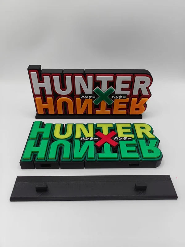 Hunter X Hunter Logo 3D Standee Action Figure Ornament - Collectible Decor