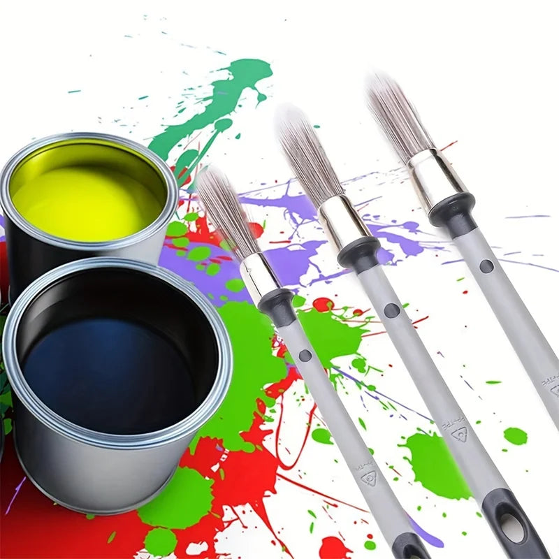 Small Paint Brush Set for Walls and Edges - Durable & Easy to Use