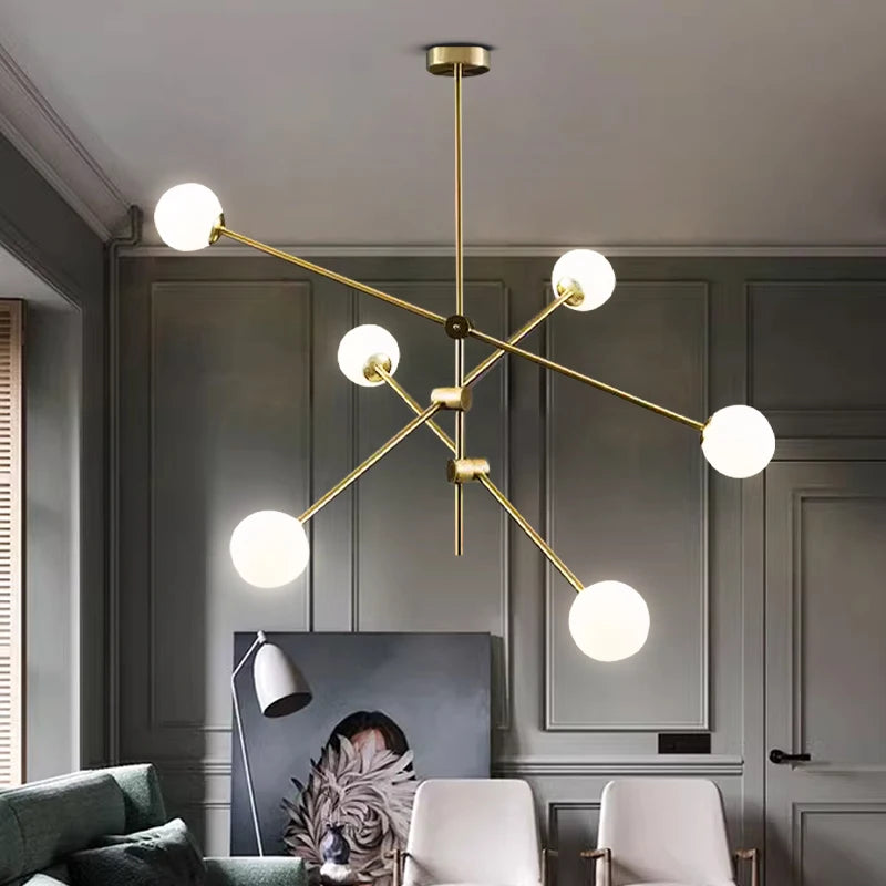 Modern Hanging Pendant Light Fixture for Living Room Kitchen Hotel Decor