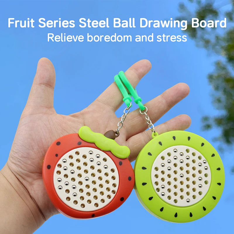 Magnetic Drawing Board for Kids - Magnetic Steel Ball Sketch Pad with Stylus