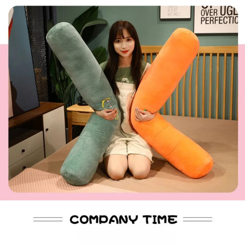 Rectangular Multi-Functional Sleep Support Pillow for Girls - Long Bolster Pregnancy & Side Sleepers Cushion