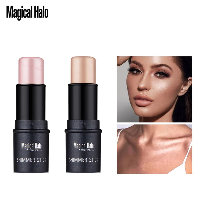 Multicolor Highlighter Stick Makeup Contour & Shimmer Powder for Face