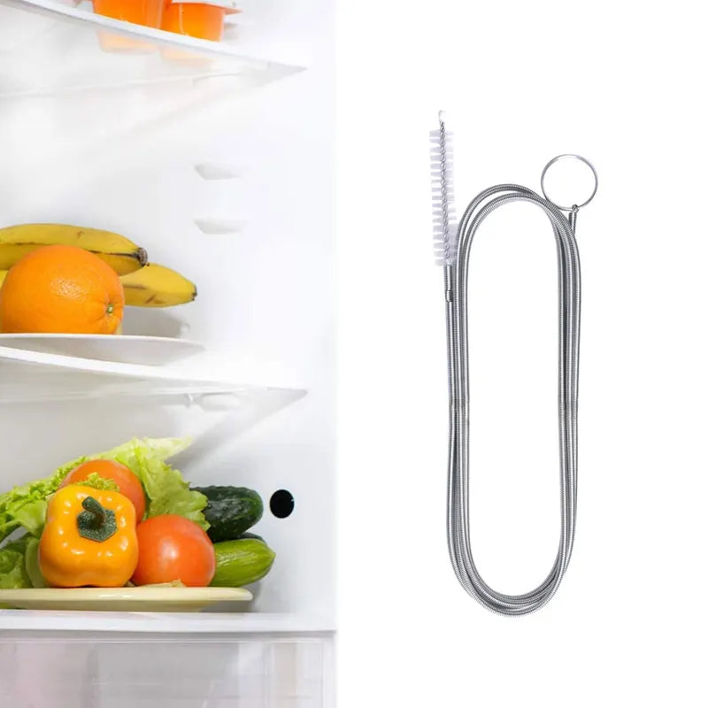Flexible Refrigerator Drain Cleaning Brush Long Water Tube Dredge Tool