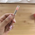 Portable Silicone Lip & Eye Makeup Brush Set - Soft, Multifunctional Applicators