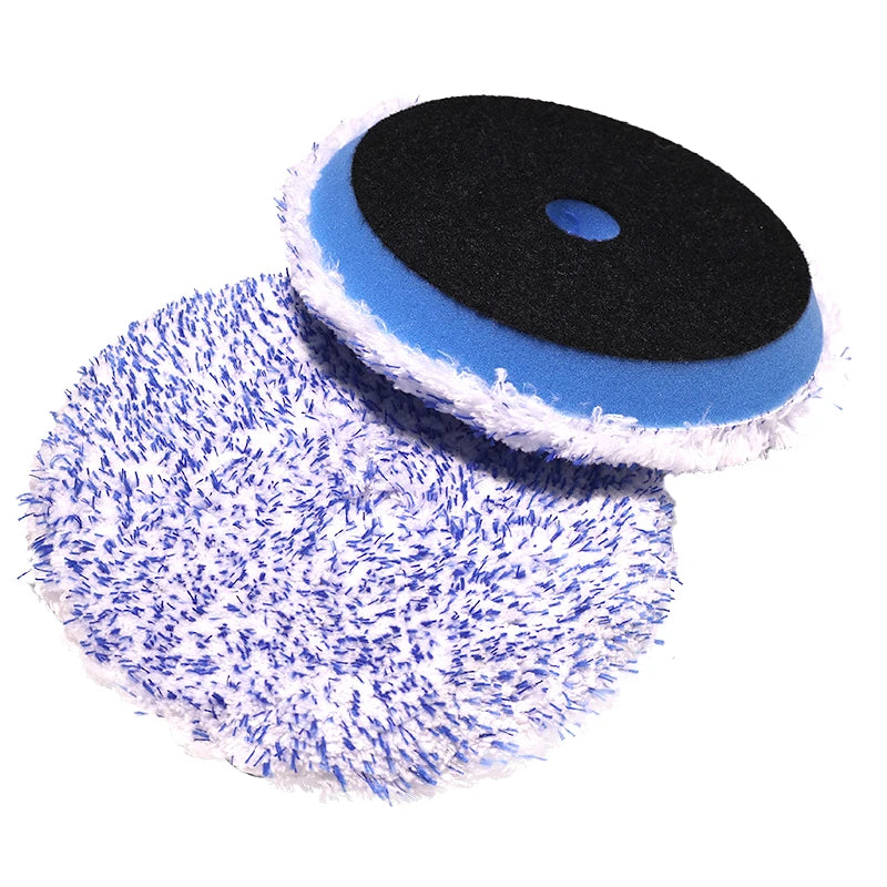 Microfiber Finishing Disc Pack for Car Detailing - 3/5/1 Pieces, 5 Inch Polishing Pads