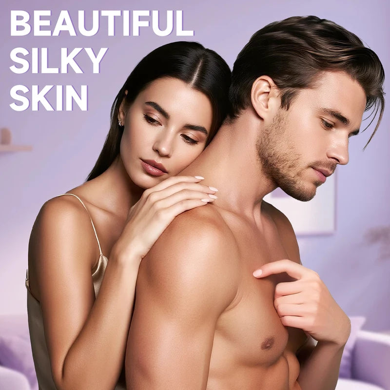 Fast Painless Hair Removal Cream for Arms Legs Underarms & Intimate Areas - Silky Skin