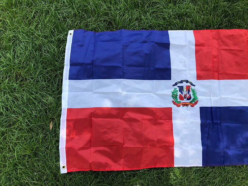 Dominican Republic Flag Banner 90x150cm Outdoor Indoor Polyester National Flag