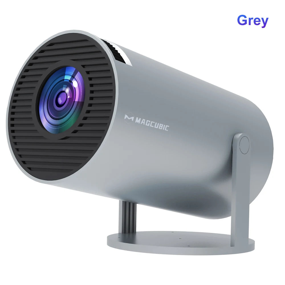 Mini Portable 8K Support Android 14 Home Outdoor Projector with Bluetooth WiFi