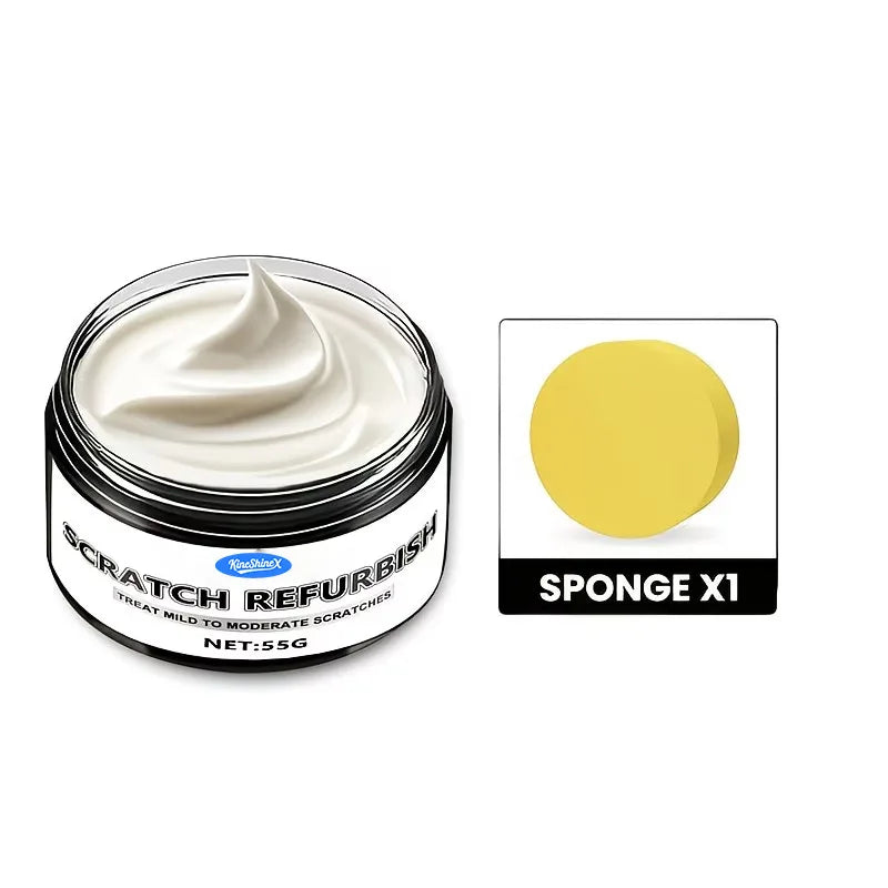 Car Scratch Remover Wax Polish - Long-Lasting Shine & Oxidation Protection