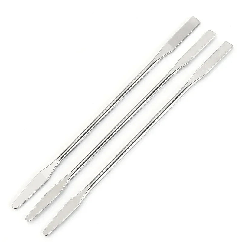Stainless Steel Makeup Mixer Spatula Rod for Foundation and Eye Shadow