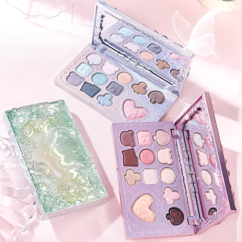 Neutral Eyeshadow Palette with 12 High-Pigment, Long-Wear Shades