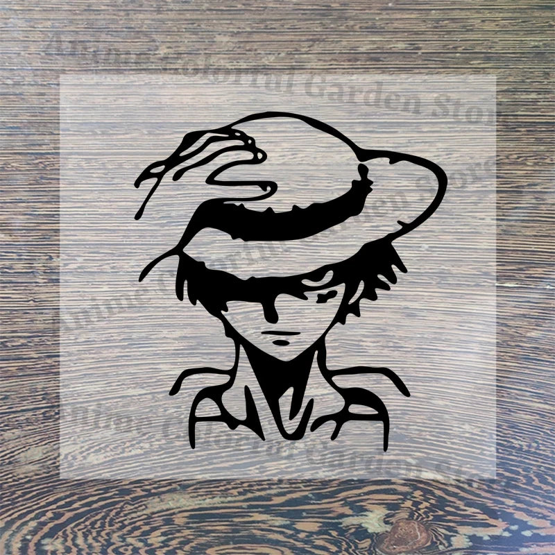 Anime One Piece Iron-On Patches for Clothing DIY Heat Transfer Vinyl Stickers