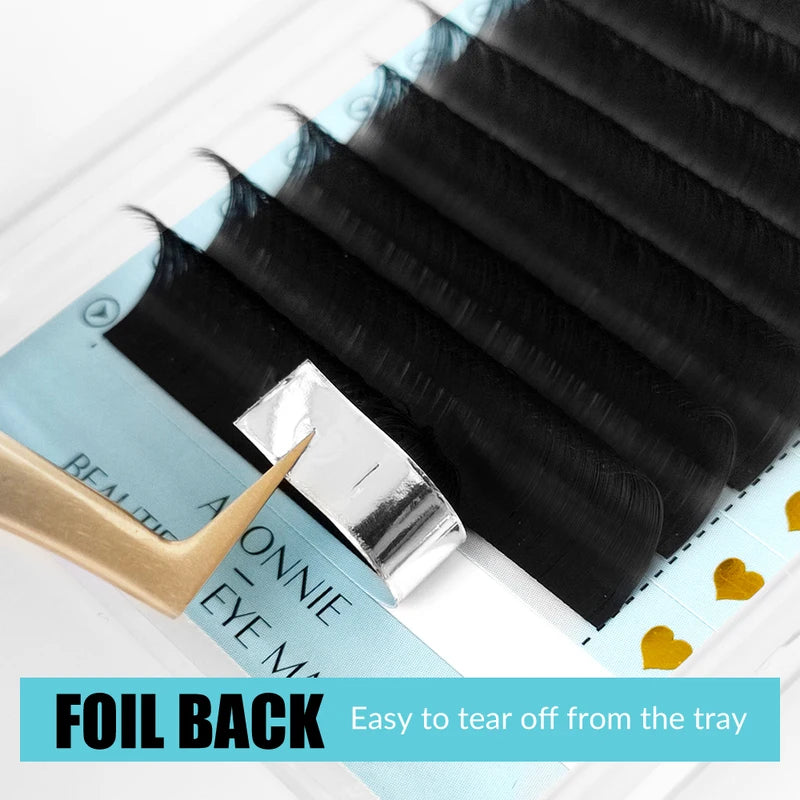 Velvet Cashmere False Eyelash Extensions - Classic Individual Lashes
