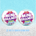 Mini Brands Fill the Fridge Miniature Collectible Toy Set – Surprise Mini Food & Kitchen Items