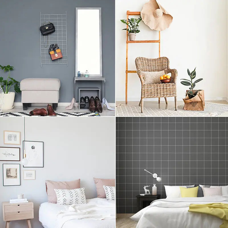 Matte PVC Self-Adhesive Wallpaper for Renovation & Furniture Decoration