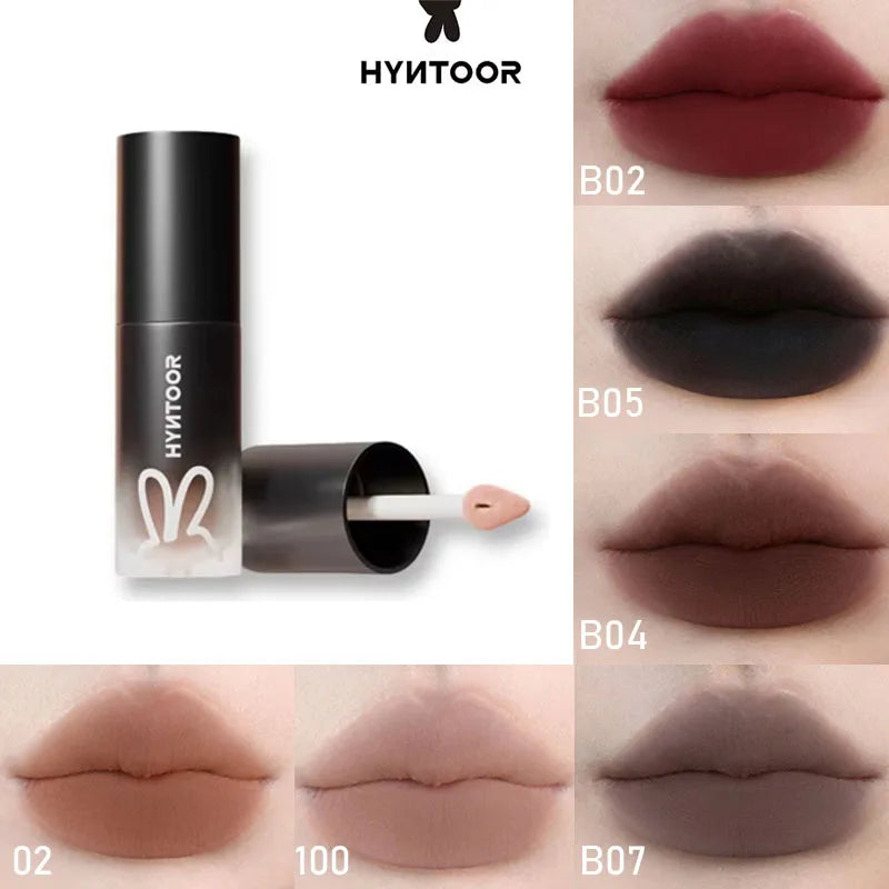 Matte Lipstick Set with Velvet Finish - Long Lasting Lip Makeup in Multiple Colors