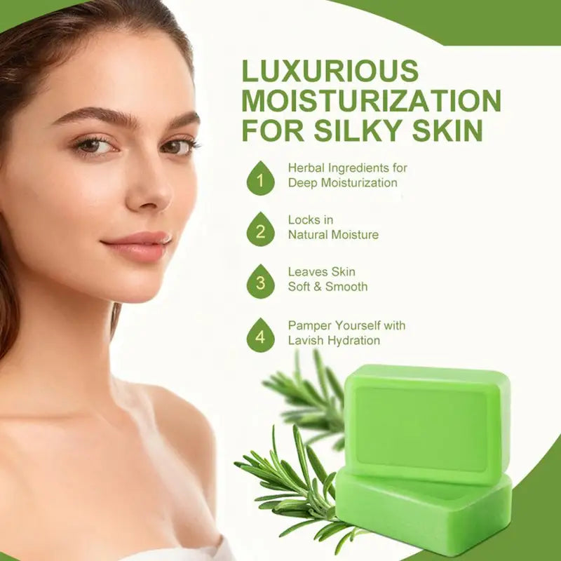 Tea Tree Oil Soap Bar for Face and Body - 100g Natural Acne & Skin Cleanser
