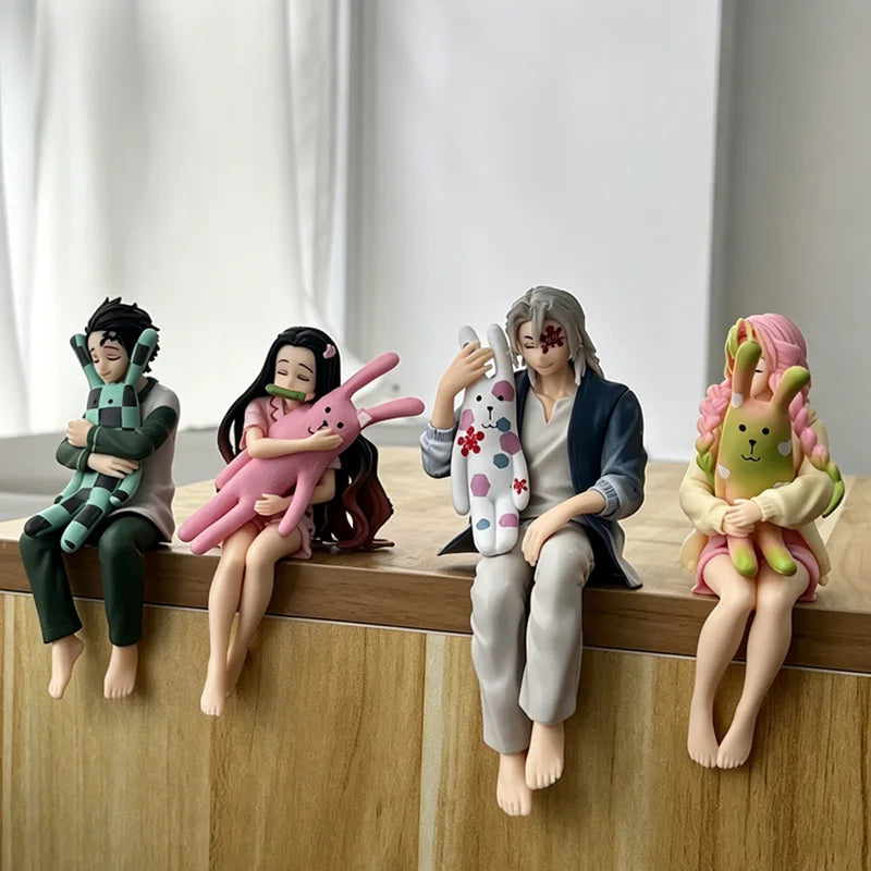 Anime Demon Slayer Figure Kamado Nezuko Tengen Uzui PVC Toy Collection - Multiple Colors