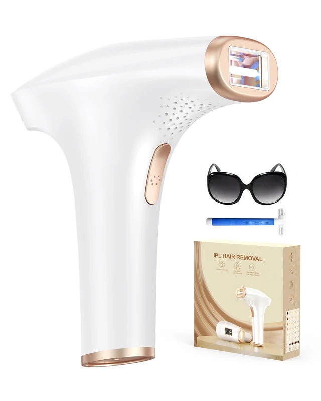 3-in-1 Laser Hair Removal Device for Women with IPL Technology - Painless Bikini Legs Arms