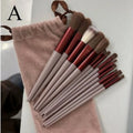 Professional Makeup Brush Set - Soft Fluffy Cosmetic Brushes for Face & Beauty - 13 Pieces
