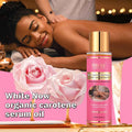 Organic Carotene Body Oil with Vitamin E & Rose Essential Oil - Brightening Moisturizer for Smooth Skin