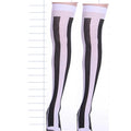 Halloween Checkered & Striped Dance Socks for Costumes - Multiple Colors