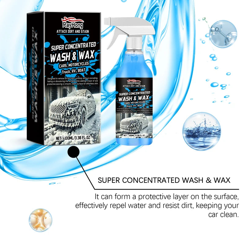 Car Wash Shampoo Foam Detailing Cleaner - 100ml Auto Exterior Car Care