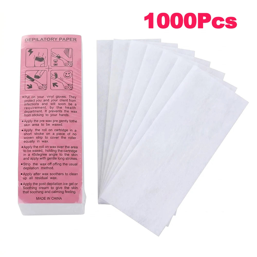 Nonwoven Body Hair Removal Wax Paper Strips Roll - Skin-Friendly, Durable, Wholesale Pack