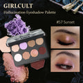 Girls Eyeshadow Palette - 8-Color Silky Matte & Shimmer Makeup Set