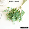 Artificial Eucalyptus Flower Bouquet for Home & Wedding Decor - Fake Plant Arrangement