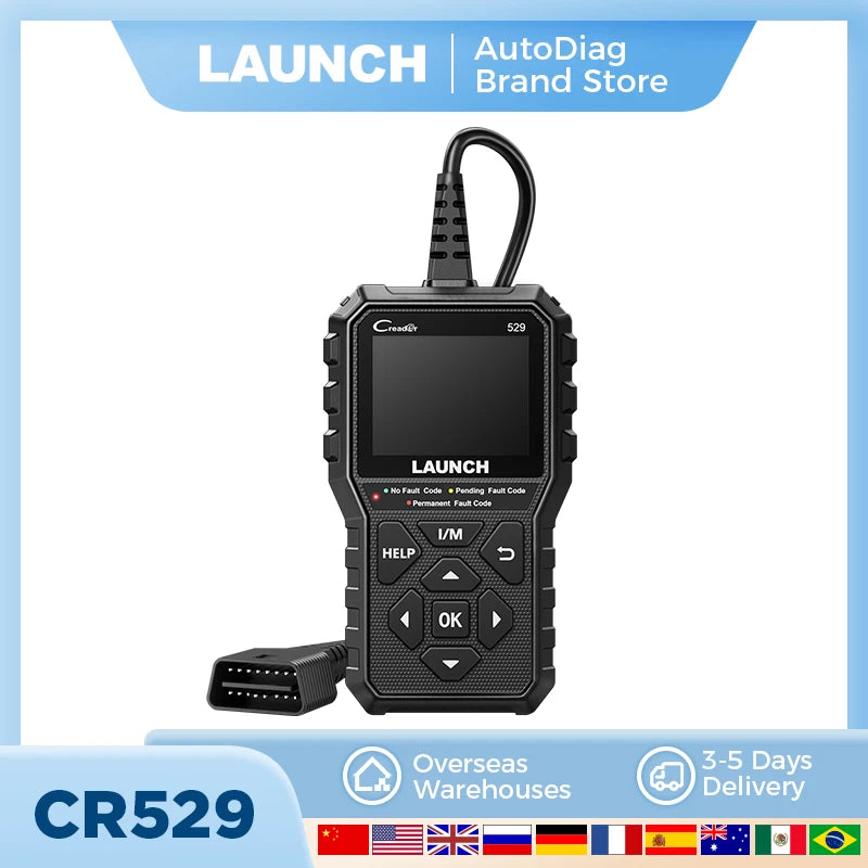 OBD2 Scanner Car Diagnostic Tool Engine Code Reader Fault Code Check