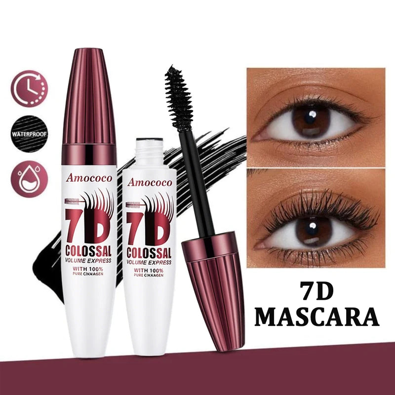 Volumizing & Lengthening Eyelash Mascara Set - Long Lasting, Easy Application for Women