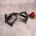 Catwoman Mask Cosplay Leather Mask for Women & Girls Halloween Party