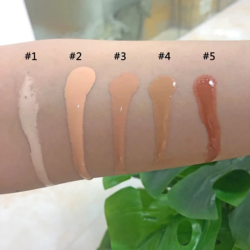 BB Cream Glow Serum Kit with 5 Shades - Brightening, Moisturizing & Anti-Aging Face Foundation