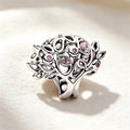 Heart Tree Charm Bracelet Jewelry for Women - Family Love Gift, DIY Fit 3MM