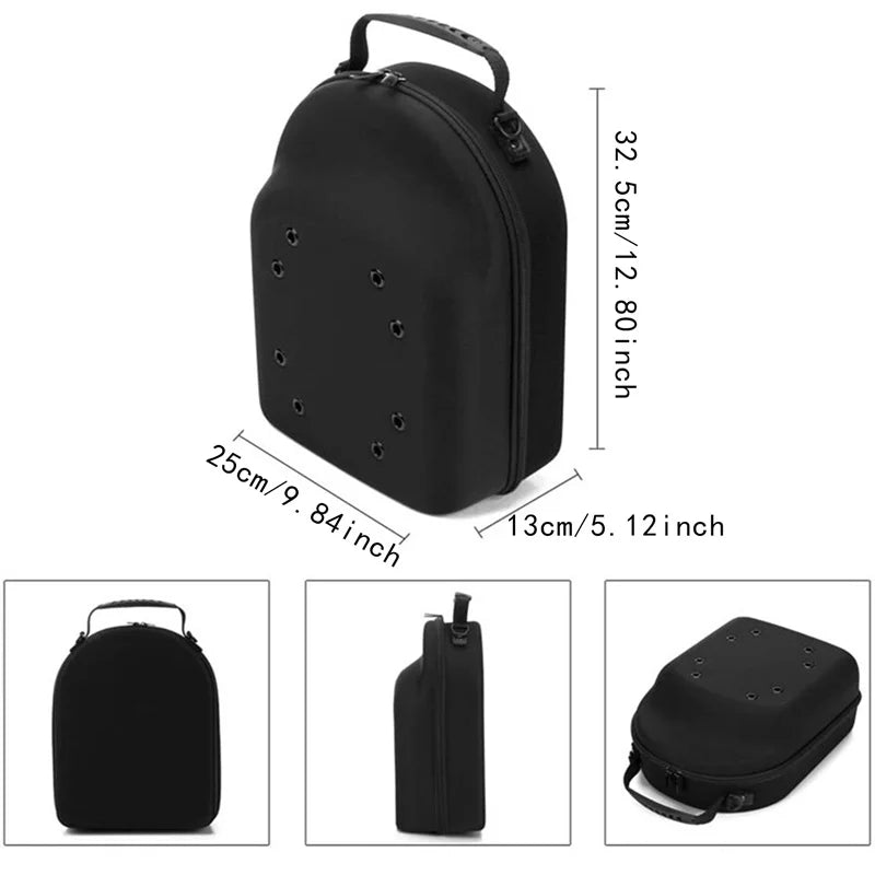 Portable Hat Travel Case Hard Shell Cap Storage Box Protective Carrier