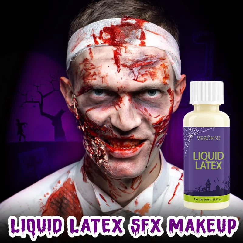 2pcs Liquid Latex SFX Makeup Kit for Special Effects and Costume Looks