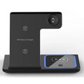 15W Wireless Charging Station Stand 3-in-1 Fast Charging Dock for iPhone, Apple Watch & AirPods