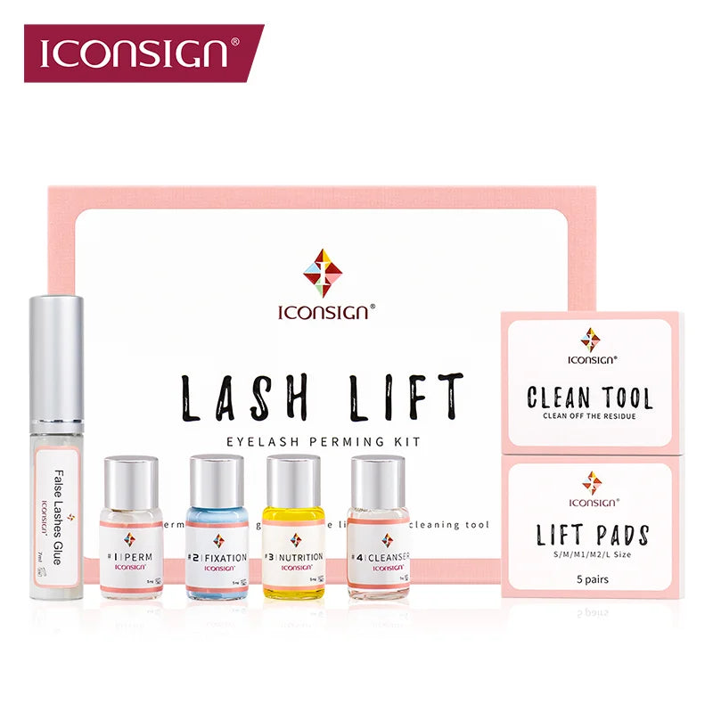 Eyelash Lift Kit - Eyelash Perm & Enhancer for Salon & Home Use