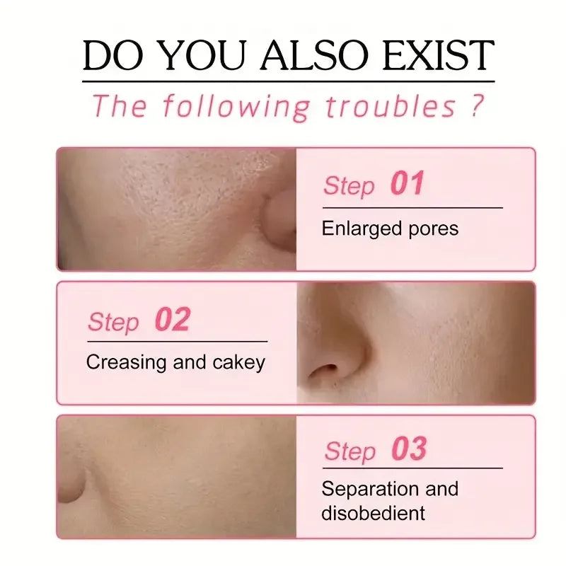 Matte Face Primer for Pore Minimizing and Oil Control - Long-Lasting, Gentle Makeup Base