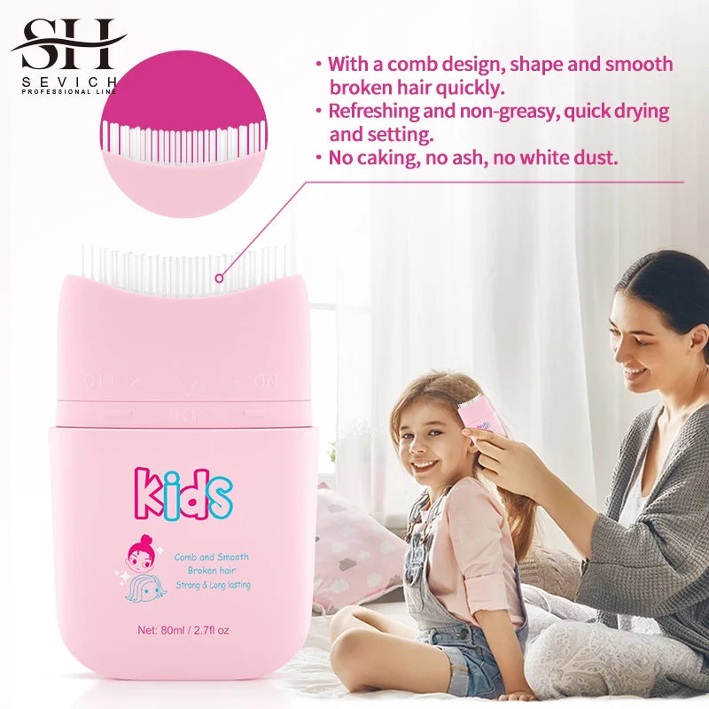 Hair Wax Stick for Wigs & Styling - Non-Greasy, 80ml with Built-In Comb