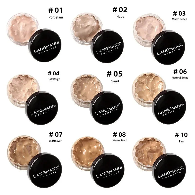 Full Coverage Waterproof Liquid Concealer for Flawless Makeup - Long Lasting & Natural Finish